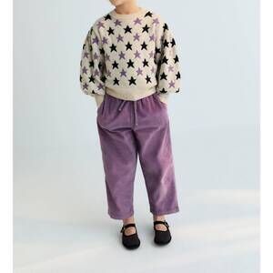 NEW THE NEW SOCIETY nicol pant in grape bliss